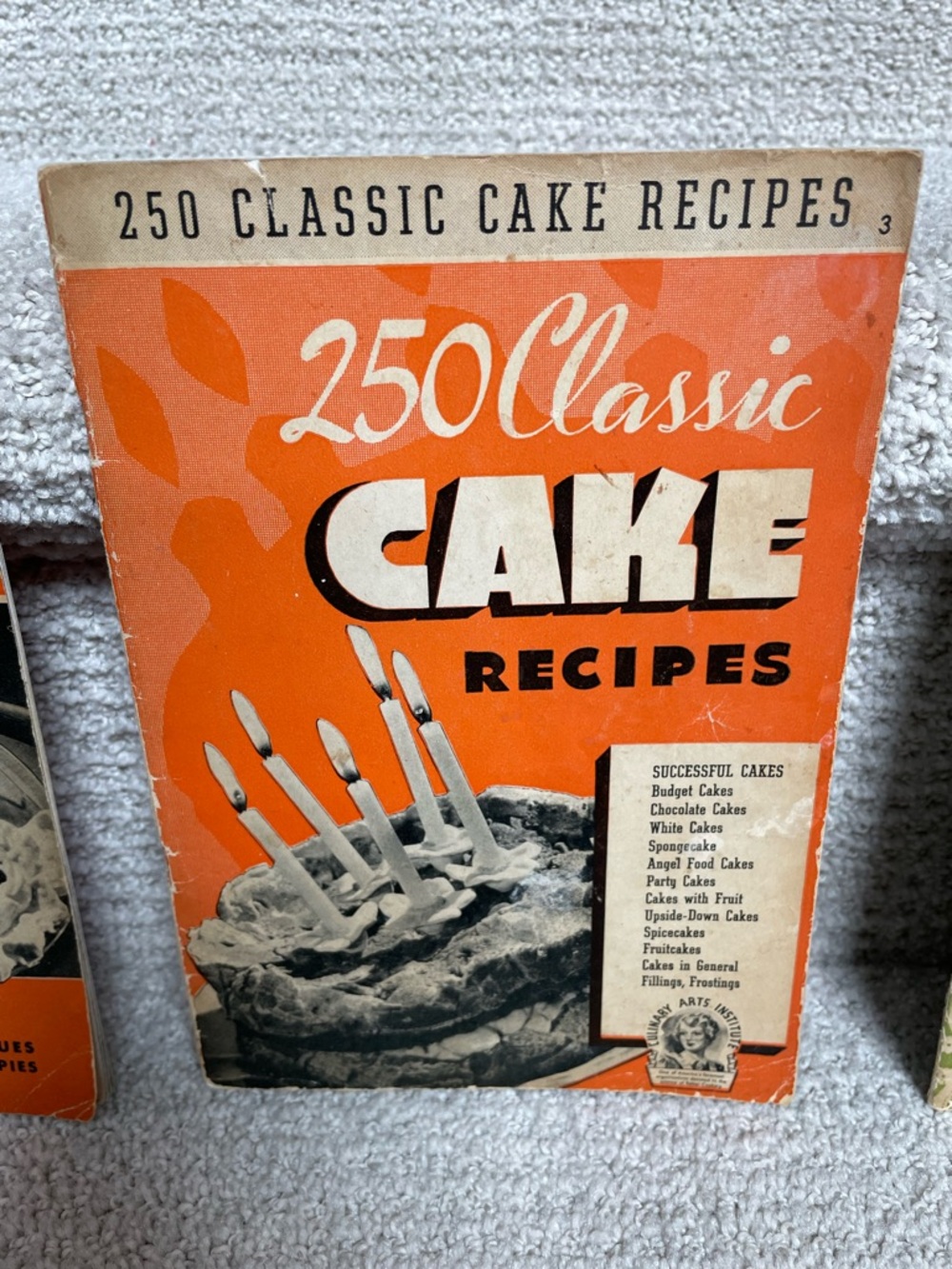 1940 1941 Vintage Dessert Cake Candy Pies Pastry Paper Cookbooks Baking Cooking - Picture 6 of 16